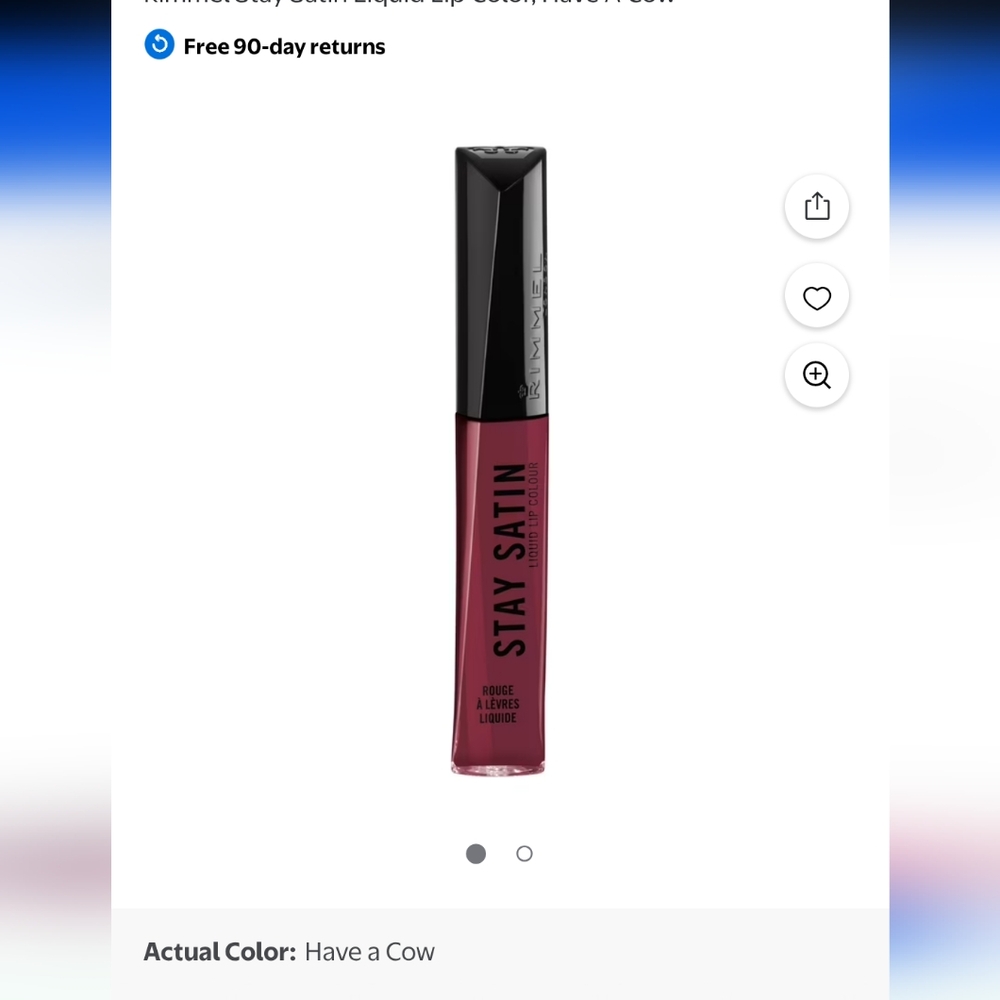 Rimmel London Stay Satin Liquid Lip Color - Have a Cow